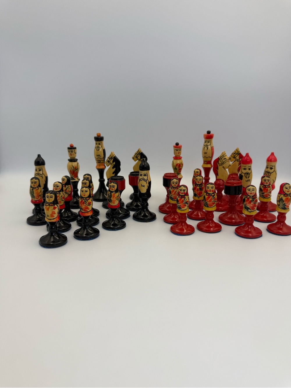 Rare Chess Set USSR Soviet Vintage Chess Wood Russian Tournament